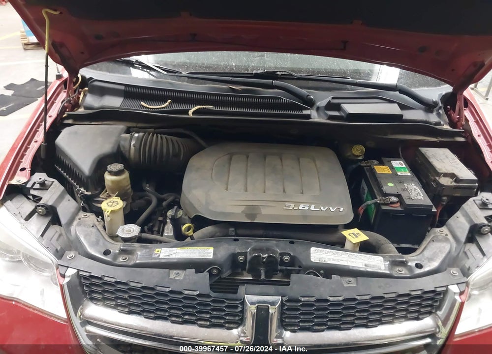2012 DODGE GRAND CARAVAN SXT VIN: 2C4RDGCG2CR406644