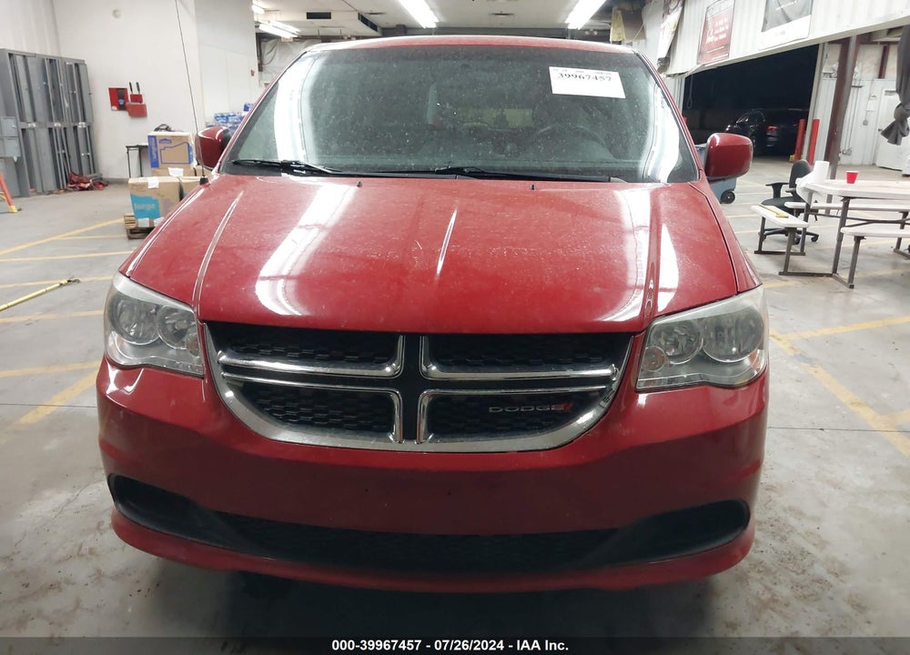 2012 DODGE GRAND CARAVAN SXT VIN: 2C4RDGCG2CR406644