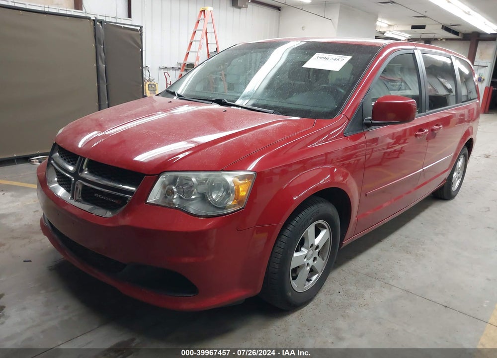2012 DODGE GRAND CARAVAN SXT VIN: 2C4RDGCG2CR406644