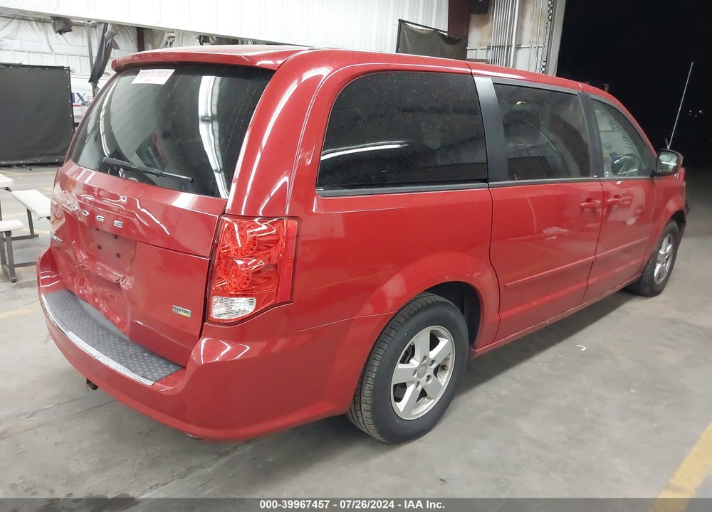 2012 DODGE GRAND CARAVAN SXT VIN: 2C4RDGCG2CR406644