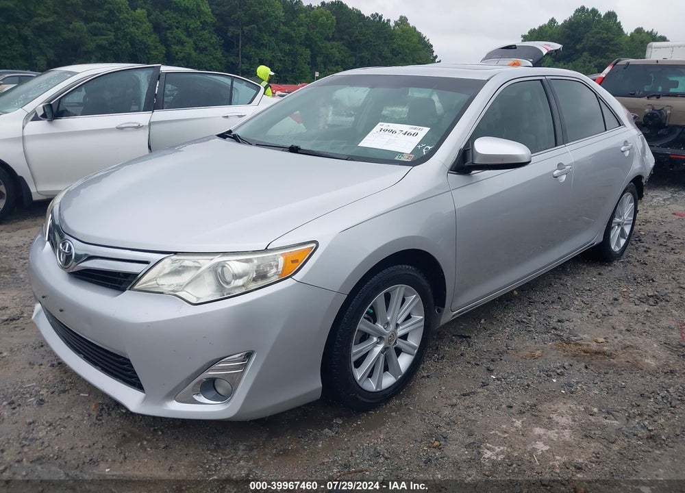 2012 TOYOTA CAMRY XLE VIN: 4T4BF1FK7CR237430