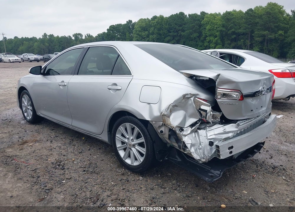 2012 TOYOTA CAMRY XLE VIN: 4T4BF1FK7CR237430