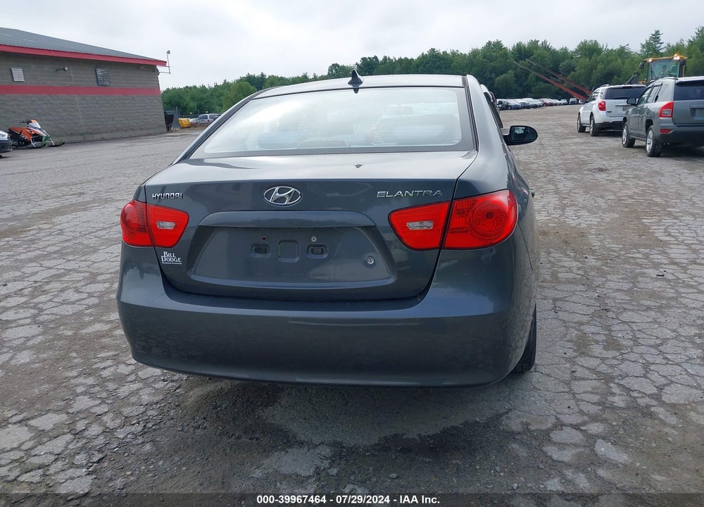 2009 HYUNDAI ELANTRA GLS VIN: KMHDU46DX9U673287