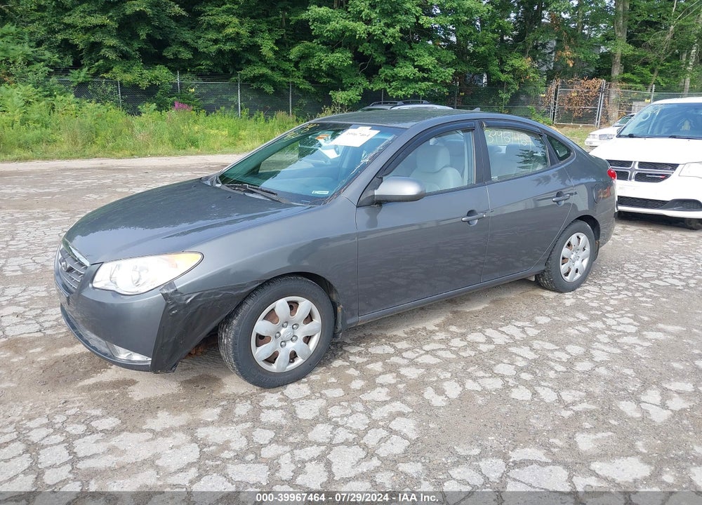 2009 HYUNDAI ELANTRA GLS VIN: KMHDU46DX9U673287