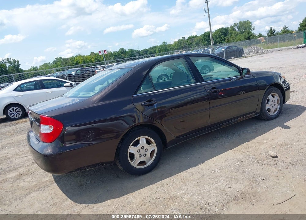 2002 TOYOTA CAMRY LE V6 VIN: 4T1BF30K42U528819
