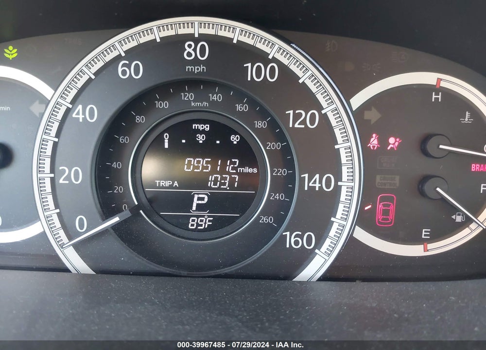 2015 HONDA ACCORD EX VIN: 1HGCR2F7XFA274071