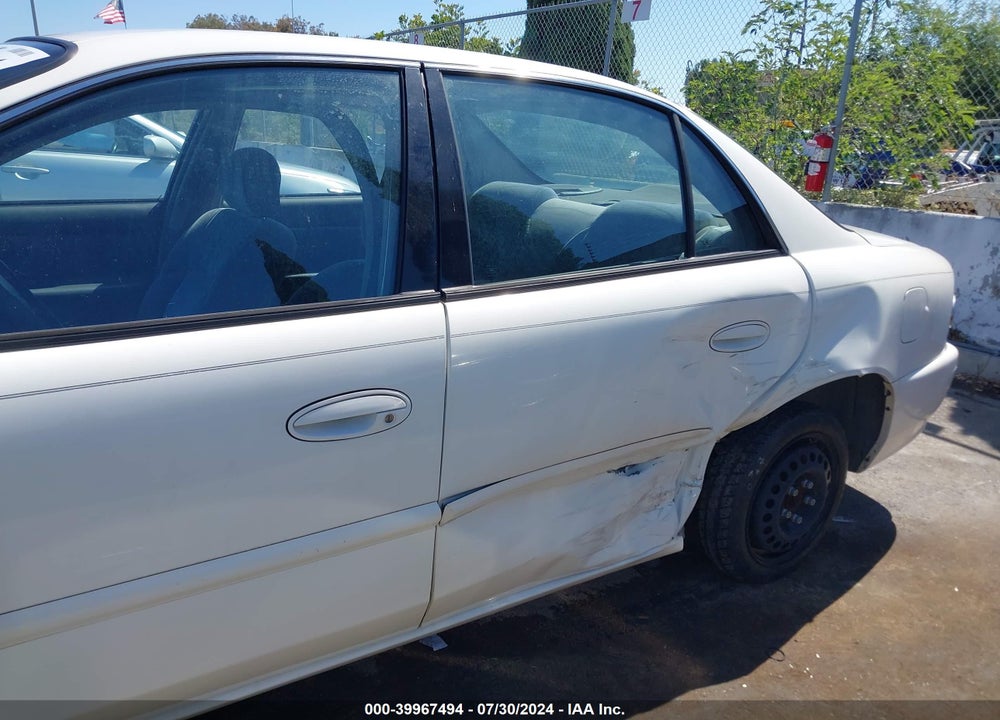2004 BUICK CENTURY VIN: 2G4WS52J741283378