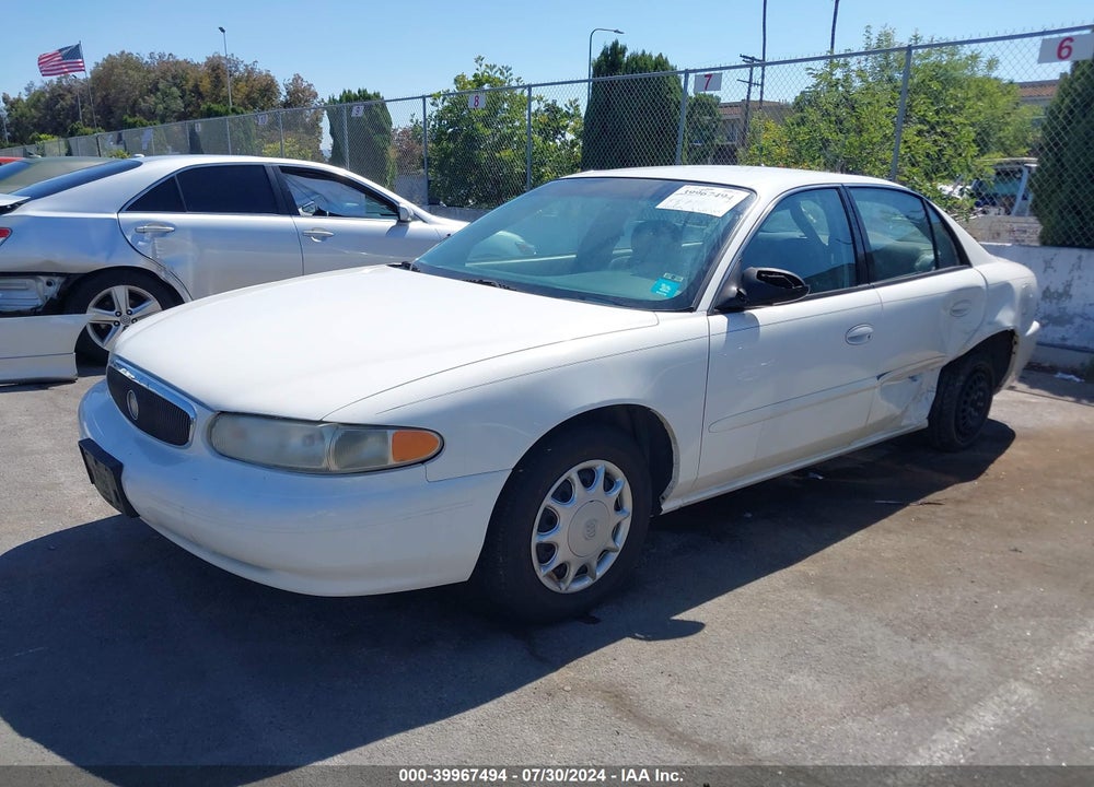 2004 BUICK CENTURY VIN: 2G4WS52J741283378