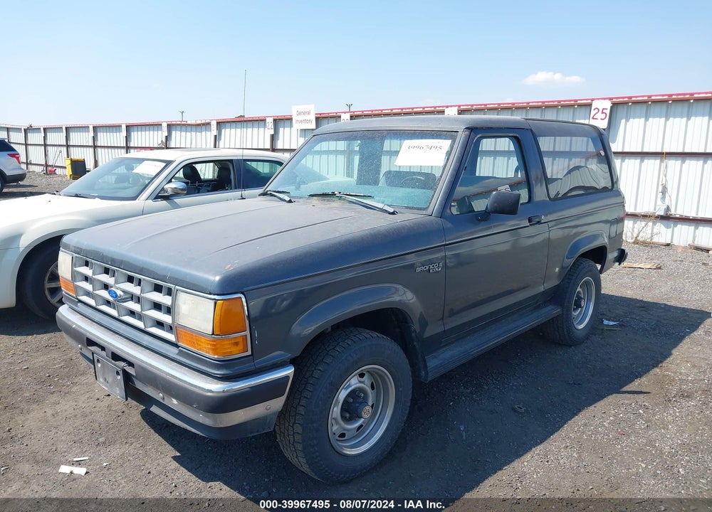 1989 FORD BRONCO II VIN: 1FMCU14TXKUA54232