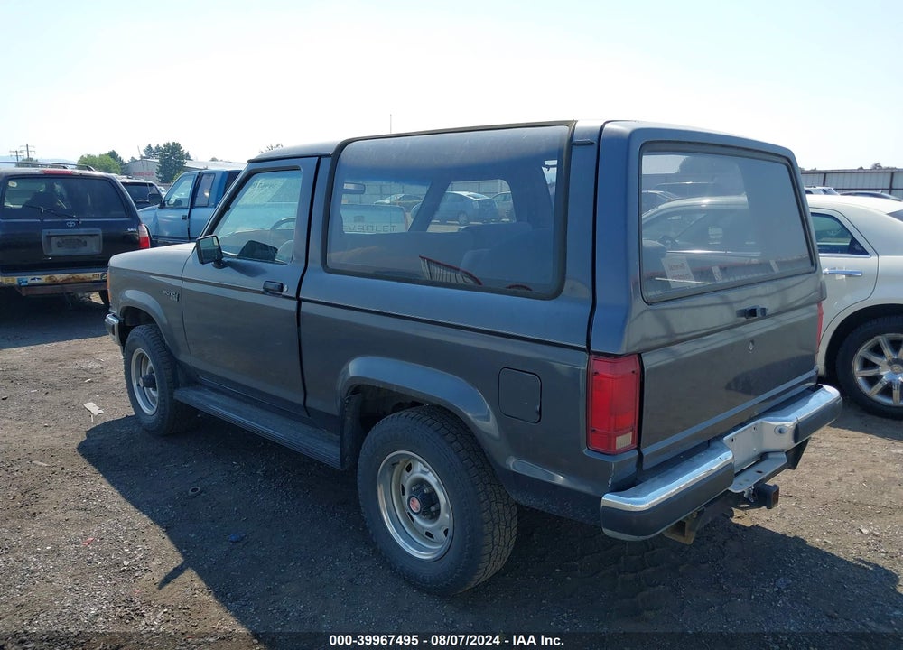 1989 FORD BRONCO II VIN: 1FMCU14TXKUA54232