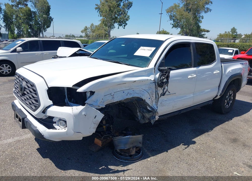 2022 TOYOTA TACOMA TRD OFF ROAD VIN: 3TYCZ5AN2NT076810