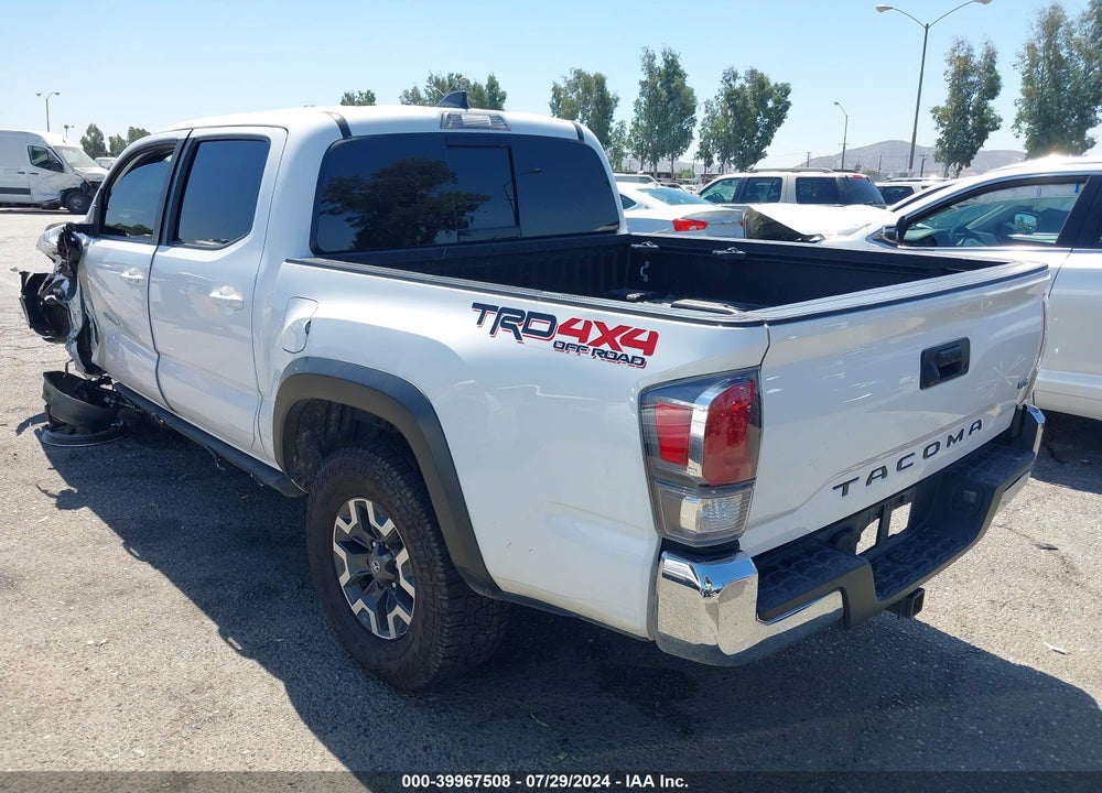 2022 TOYOTA TACOMA TRD OFF ROAD VIN: 3TYCZ5AN2NT076810