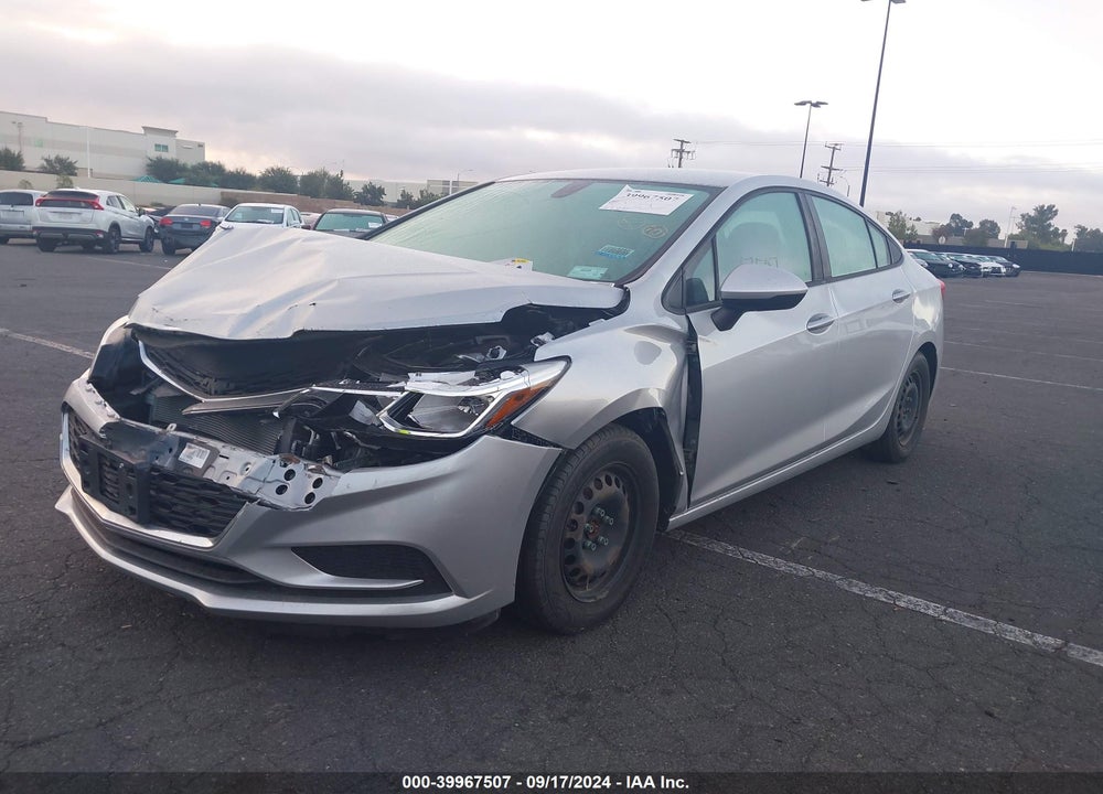 2017 CHEVROLET CRUZE LS AUTO VIN: 1G1BC5SM0H7161523