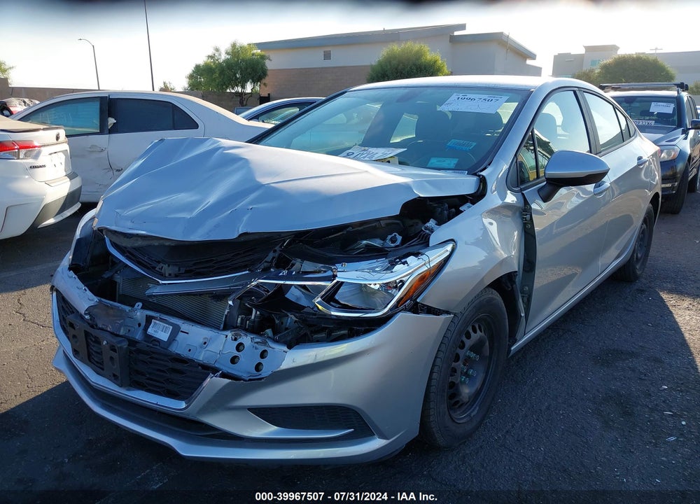 2017 CHEVROLET CRUZE LS AUTO VIN: 1G1BC5SM0H7161523