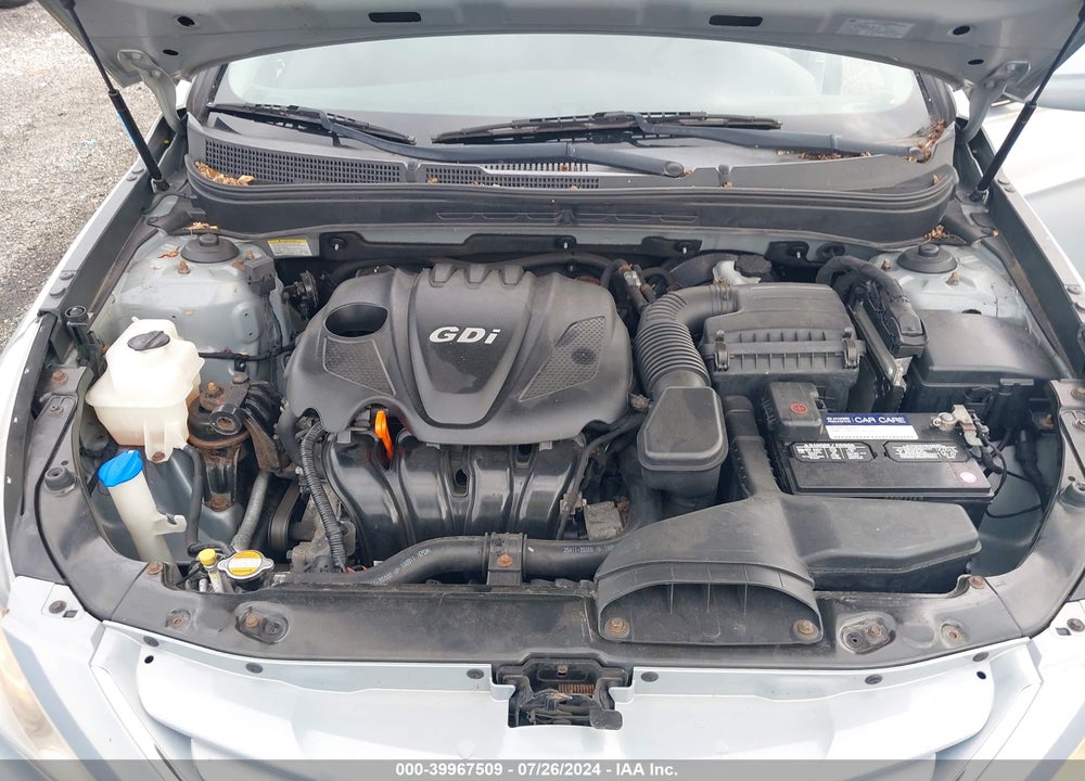 2011 HYUNDAI SONATA GLS VIN: 5NPEB4AC3BH207844