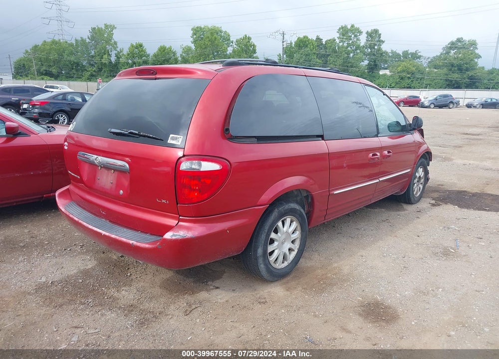 2003 CHRYSLER TOWN & COUNTRY LXI VIN: 2C4GP54L63R234245