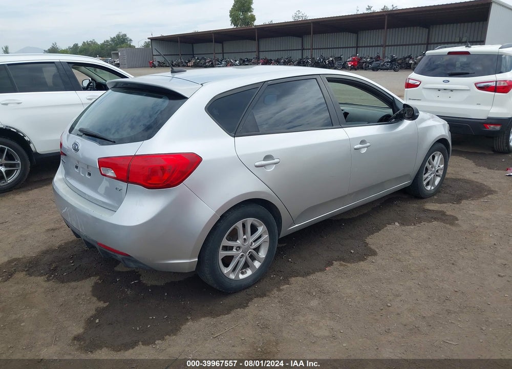 2012 KIA FORTE EX VIN: KNAFU5A26C5477158