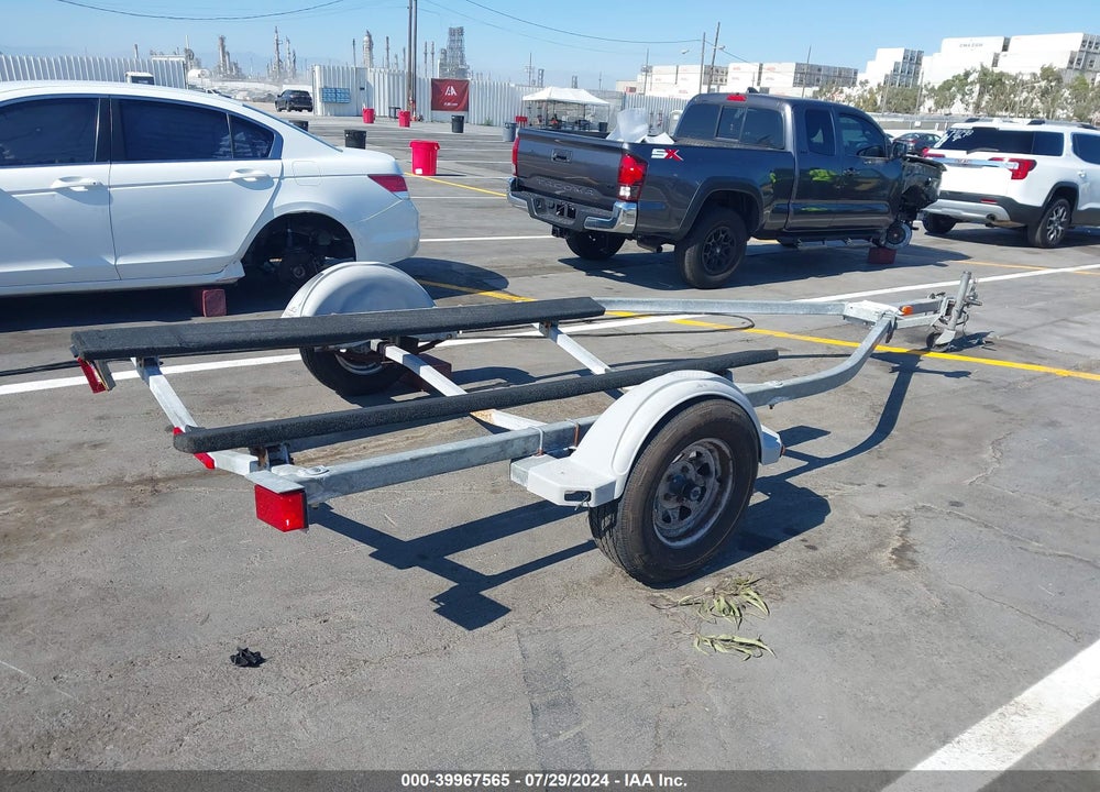 2003 EZ LOADER BOAT TRAILER VIN: 1ZEWABKB63A026485