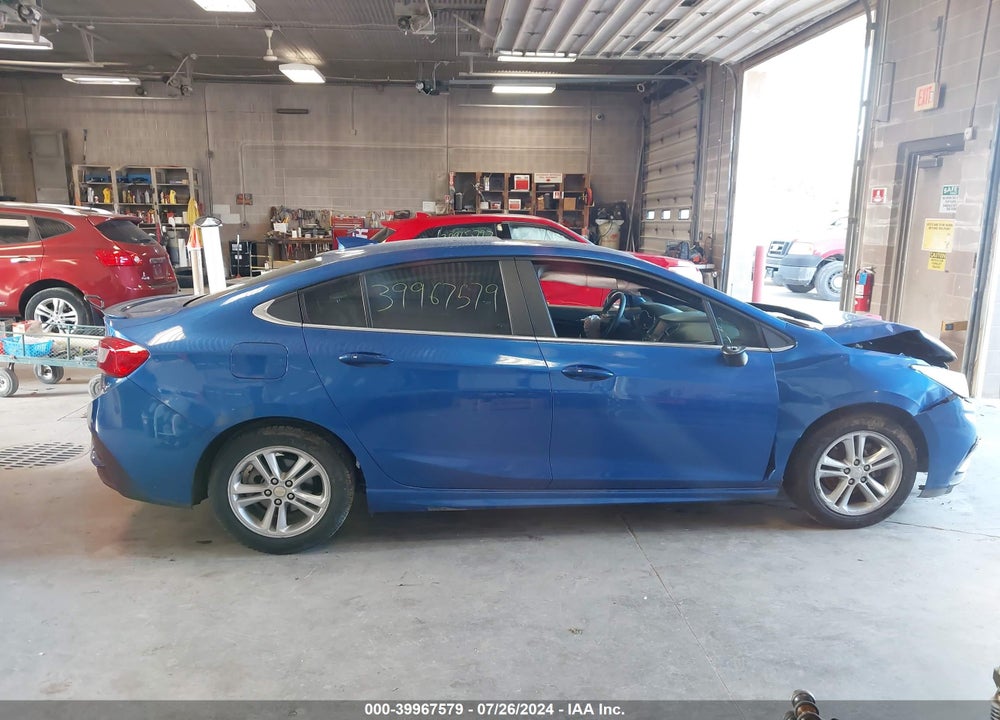 2016 CHEVROLET CRUZE VIN: 1G1BE5SMXG7257376