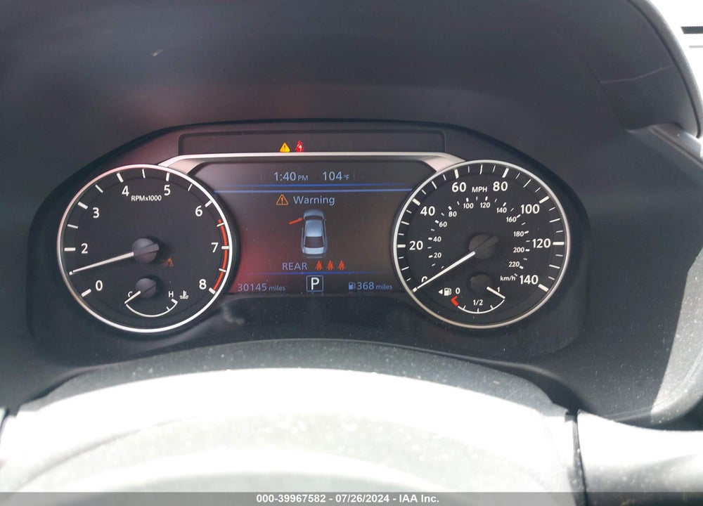 2023 NISSAN ALTIMA SV FWD VIN: 1N4BL4DVXPN371215
