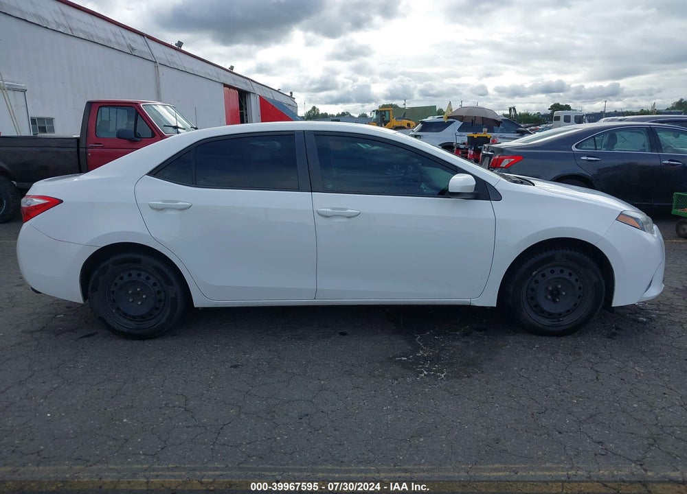 2016 TOYOTA COROLLA L/LE/LE PLS/PRM/S/S PLS VIN: 2T1BURHE9GC700584
