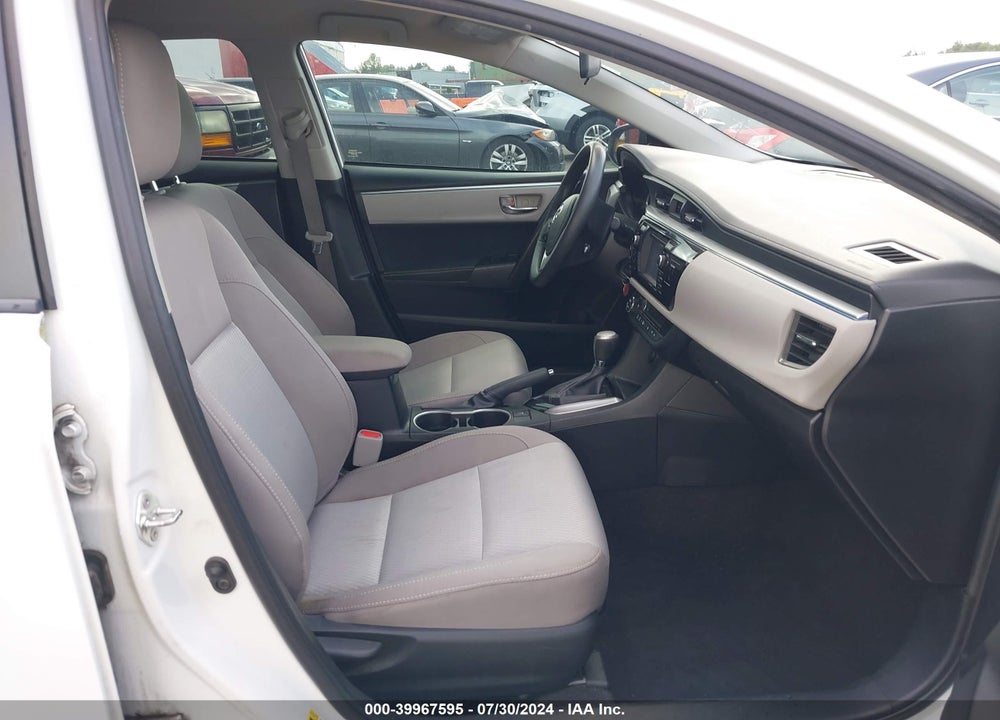 2016 TOYOTA COROLLA L/LE/LE PLS/PRM/S/S PLS VIN: 2T1BURHE9GC700584