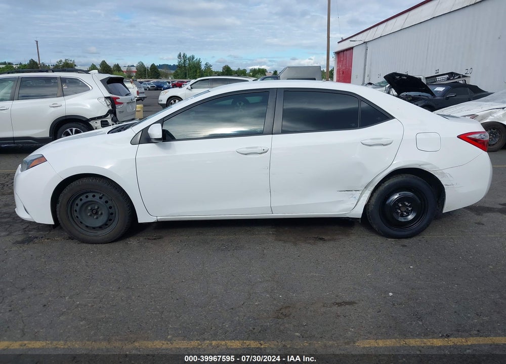 2016 TOYOTA COROLLA L/LE/LE PLS/PRM/S/S PLS VIN: 2T1BURHE9GC700584