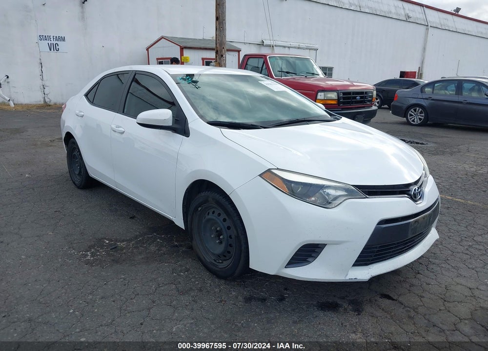 2016 TOYOTA COROLLA L/LE/LE PLS/PRM/S/S PLS VIN: 2T1BURHE9GC700584