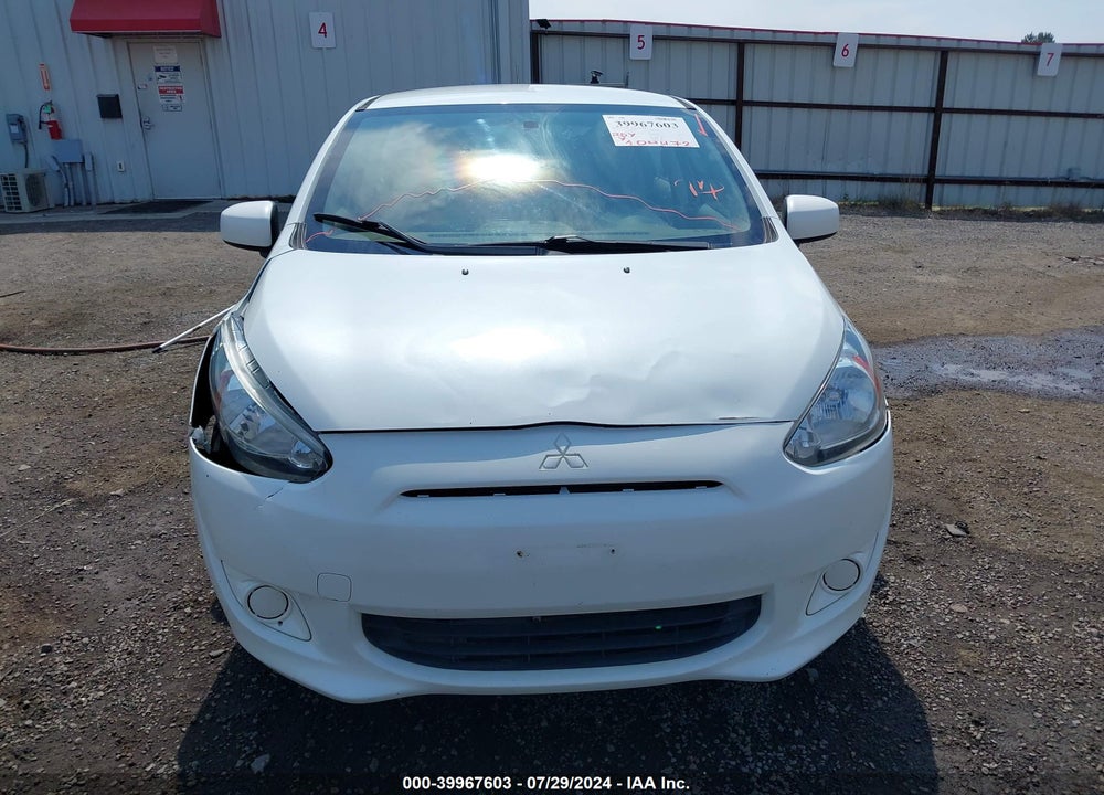 2015 MITSUBISHI MIRAGE DE/RF VIN: ML32A3HJ0FH048051