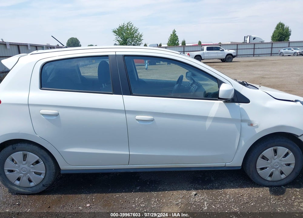 2015 MITSUBISHI MIRAGE DE/RF VIN: ML32A3HJ0FH048051