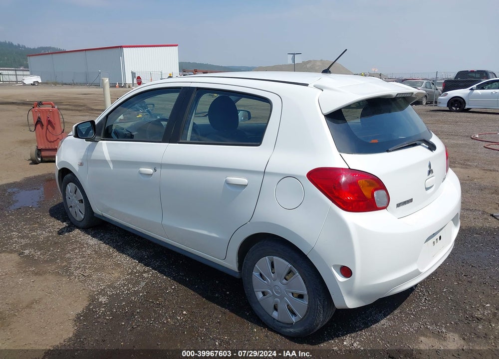 2015 MITSUBISHI MIRAGE DE/RF VIN: ML32A3HJ0FH048051
