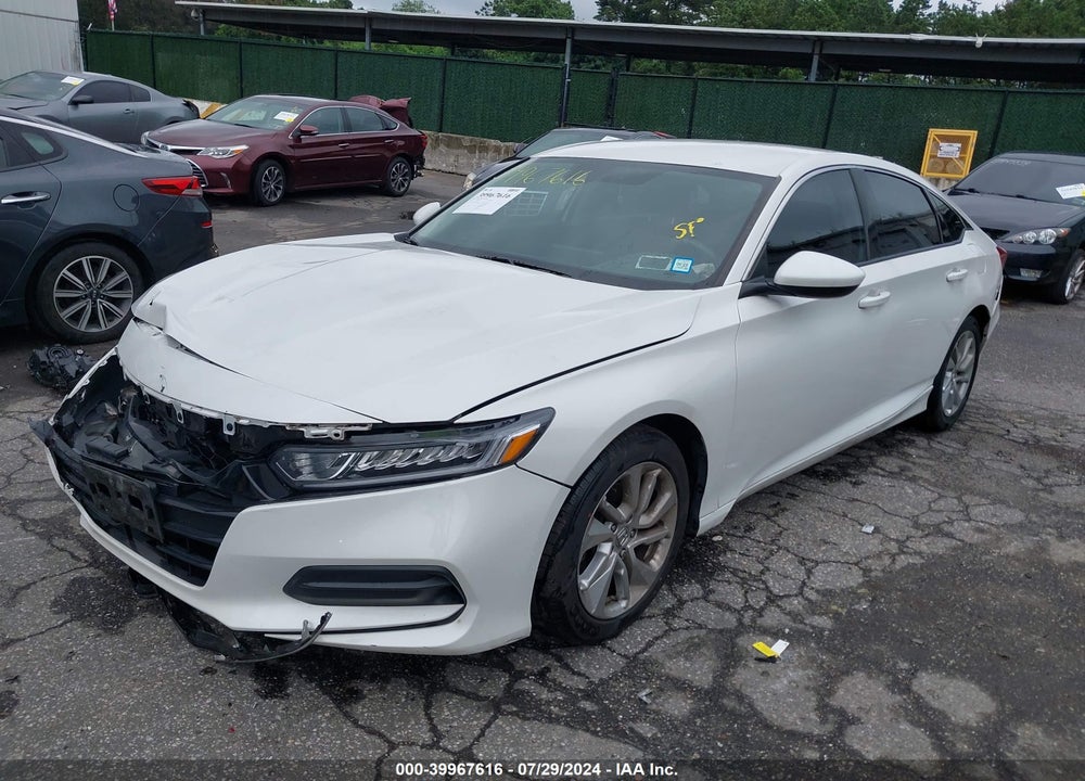 2018 HONDA ACCORD LX VIN: 1HGCV1F18JA255464