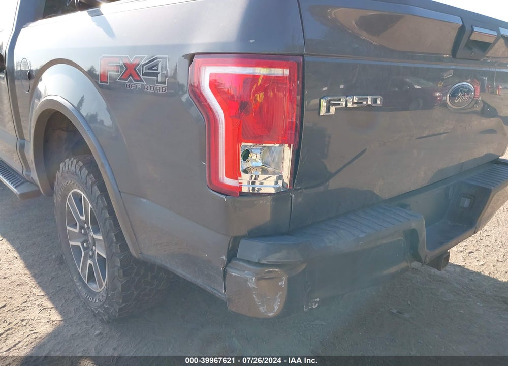 2015 FORD F-150 XLT VIN: 1FTEW1EPXFKD14154