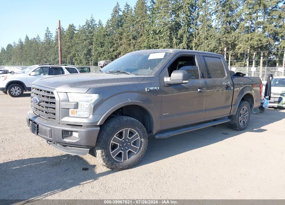 2015 FORD F-150 XLT VIN: 1FTEW1EPXFKD14154