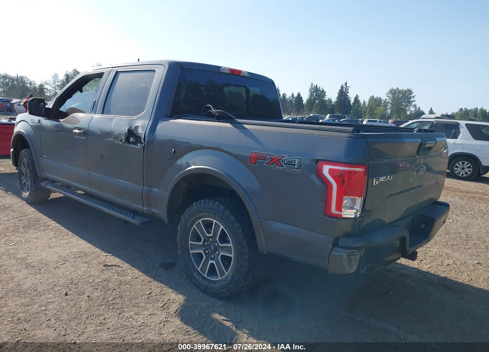 2015 FORD F-150 XLT VIN: 1FTEW1EPXFKD14154