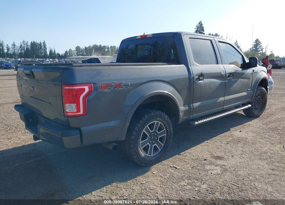 2015 FORD F-150 XLT VIN: 1FTEW1EPXFKD14154