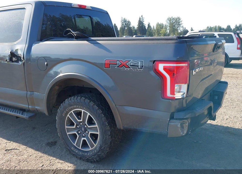 2015 FORD F-150 XLT VIN: 1FTEW1EPXFKD14154