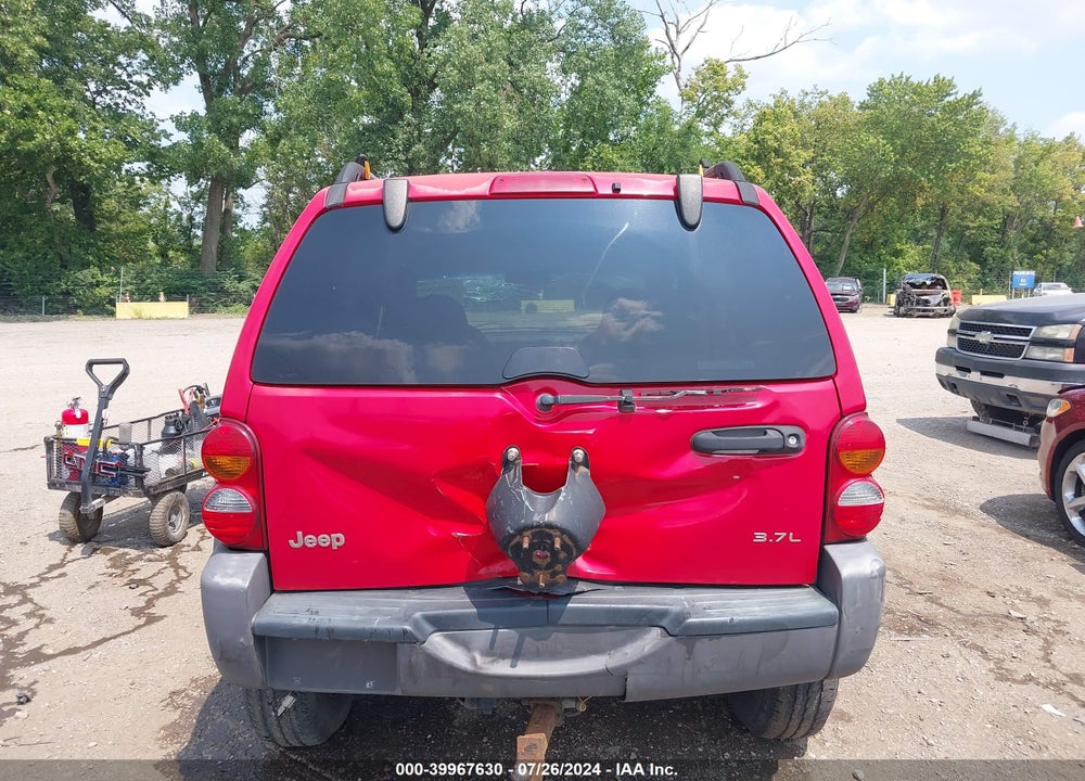 2002 LIBERTY JEEP  SPORT VIN: 1J4GL48K22W102963