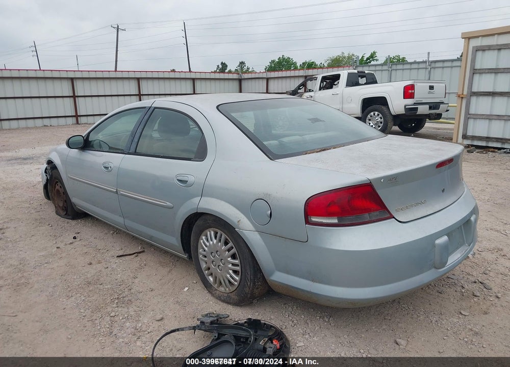 2001 CHRYSLER SEBRING LX VIN: 1C3EL46X51N632896
