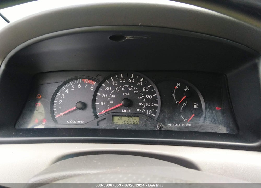 2007 TOYOTA COROLLA CE VIN: 2T1BR32E17C767607