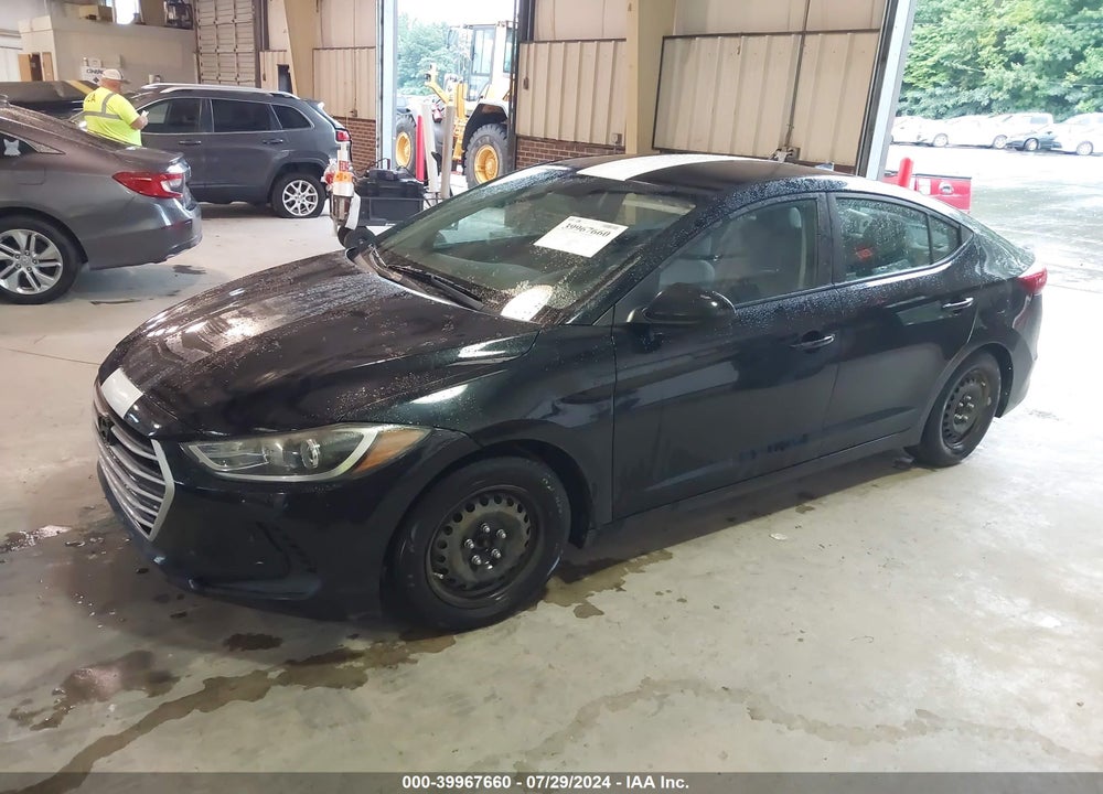 2017 HYUNDAI ELANTRA SE VIN: KMHD74LFXHU403374