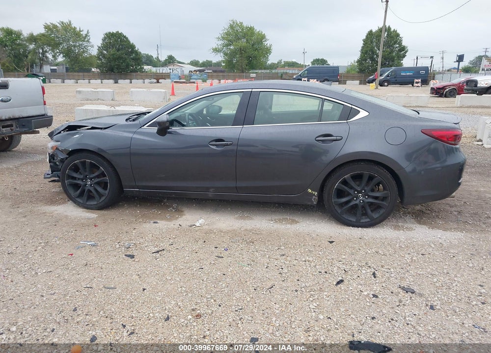 2016 MAZDA 6 I GRAND TOURING VIN: JM1GJ1W50G1474801