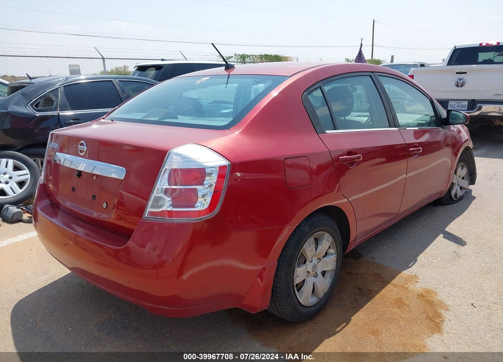 2010 NISSAN SENTRA 2.0 VIN: 3N1AB6AP9AL672644