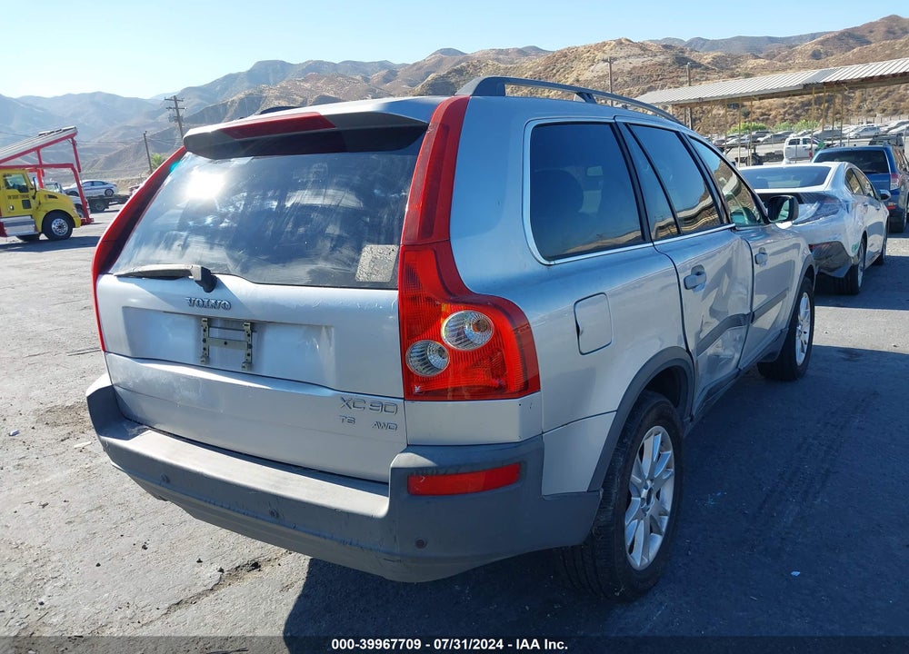 2004 VOLVO XC90 T6 VIN: YV1CZ91HX41094880