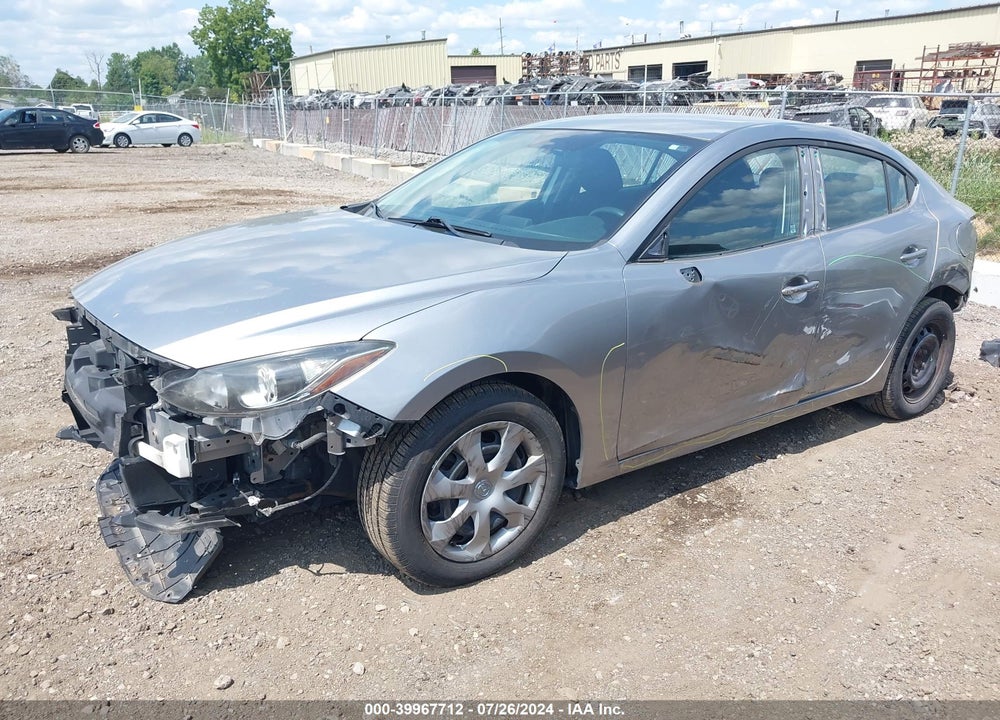 2015 MAZDA 3 I SV VIN: JM1BM1T72F1246580