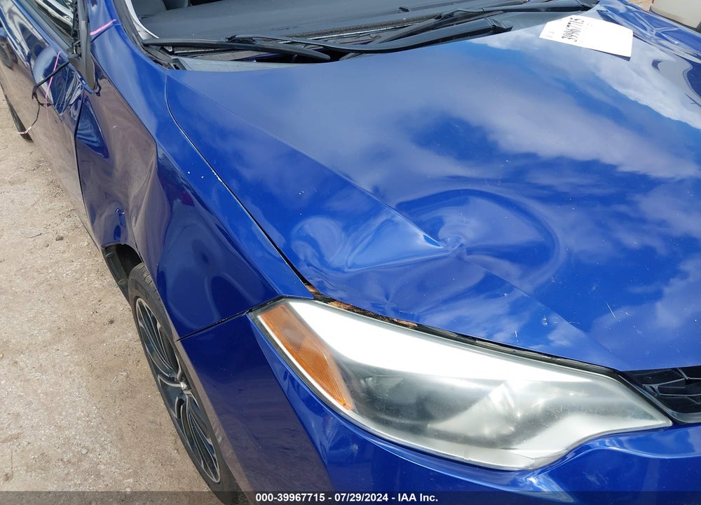 2015 TOYOTA COROLLA S PLUS VIN: 5YFBURHEXFP182614