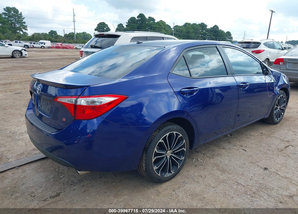 2015 TOYOTA COROLLA S PLUS VIN: 5YFBURHEXFP182614