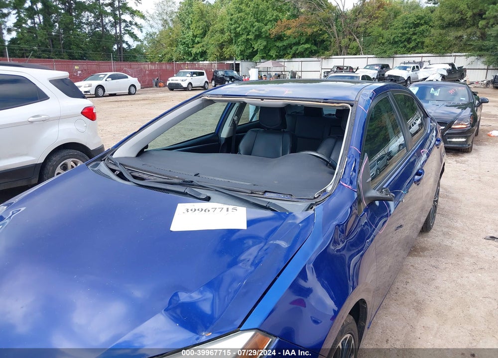 2015 TOYOTA COROLLA S PLUS VIN: 5YFBURHEXFP182614