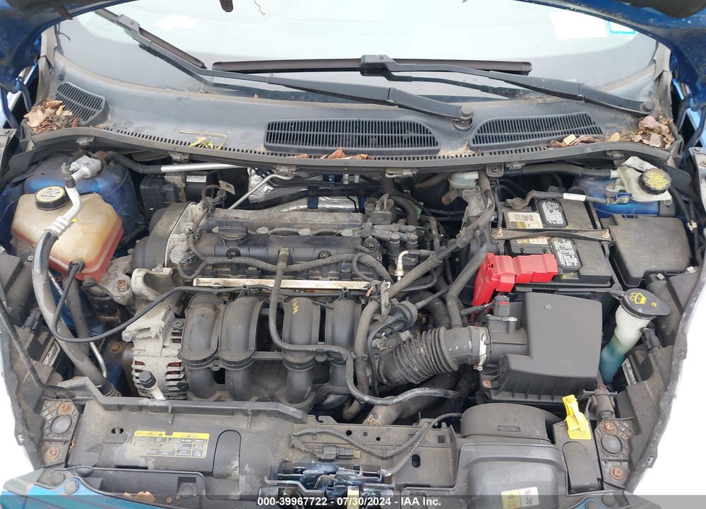 2011 FORD FIESTA SE VIN: 3FADP4EJ0BM166062