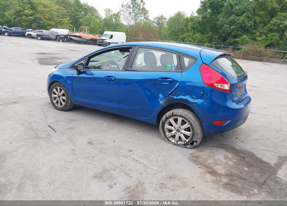 2011 FORD FIESTA SE VIN: 3FADP4EJ0BM166062